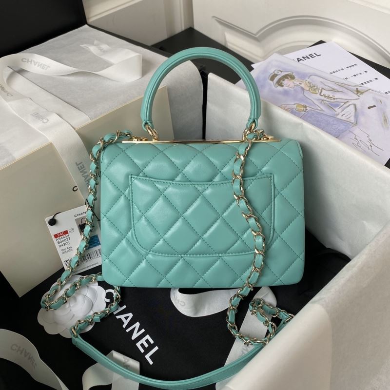 Ch**el top handle bags